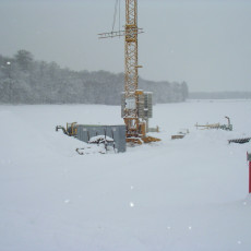Baustopp durch Schneefall0004